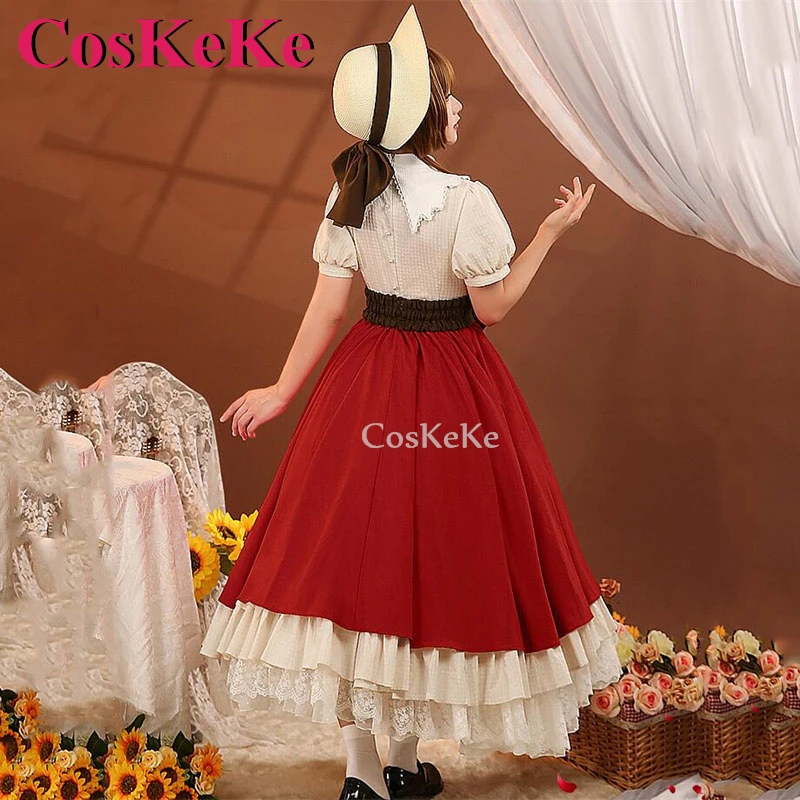 CosKeKe Kinomoto Sakura Cosplay Anime Sakura Cardcaptor disfraz gran padre regalo precioso vestido fiesta ropa de juego de rol