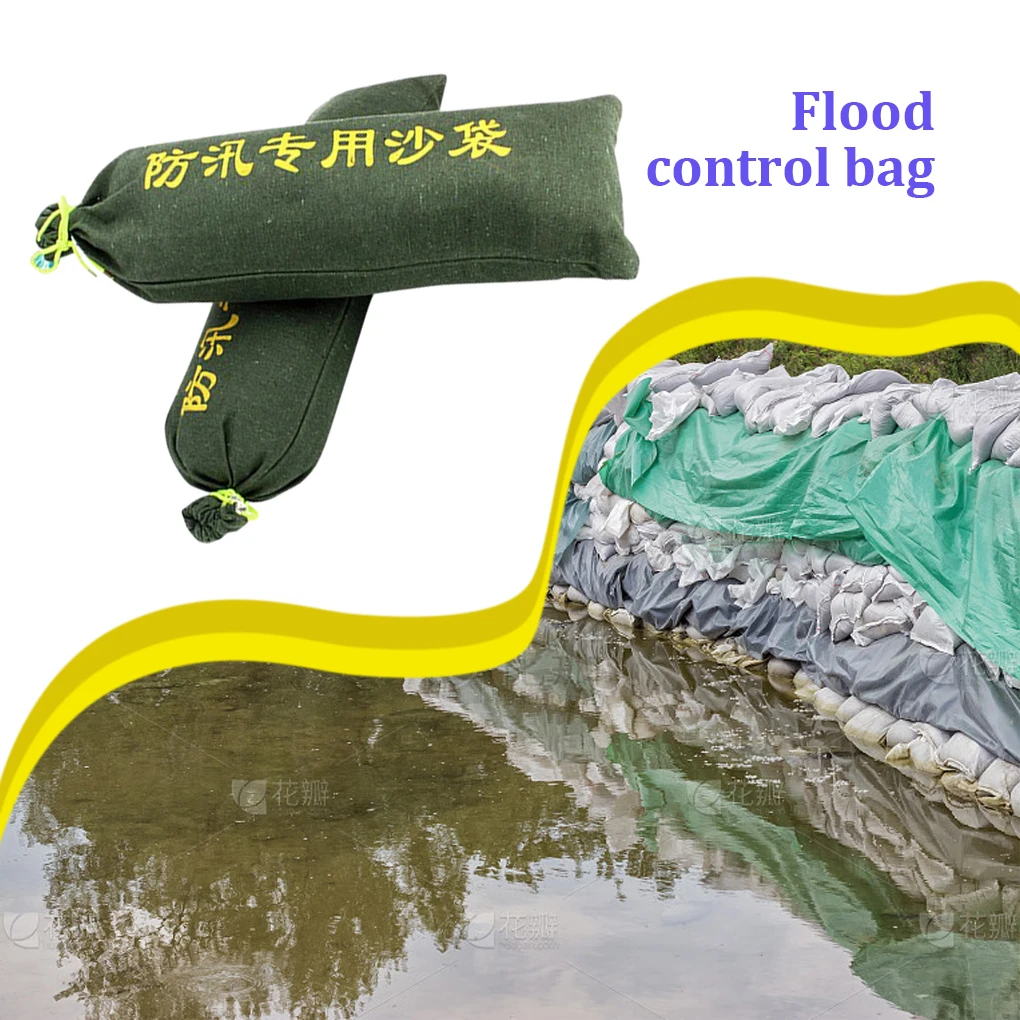 10pack/lot Anti-Flood Barrier Bags Effective Water Barrier Multi-purpose Flood Resistant Sandbag