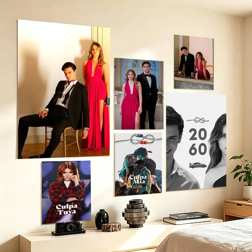Movie My F-Fault Culpa MiaS  Poster HD Self Adhesive Waterproof Wall Art Ideal for Home Office Dorm Gift