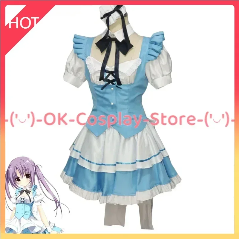 

[Custom Made] Zaka Yasuko Cosplay Costume The Witch's Love Diary Cosplay Women Cute Maid Dress Suit Halloween Carnival Uniforms
