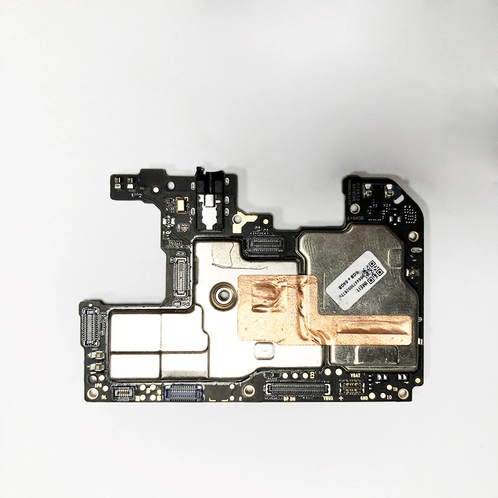 Imagem -05 - Placa-mãe para Xiaomi Redmi 9t Original Teste Desbloqueado Trabalhando 100