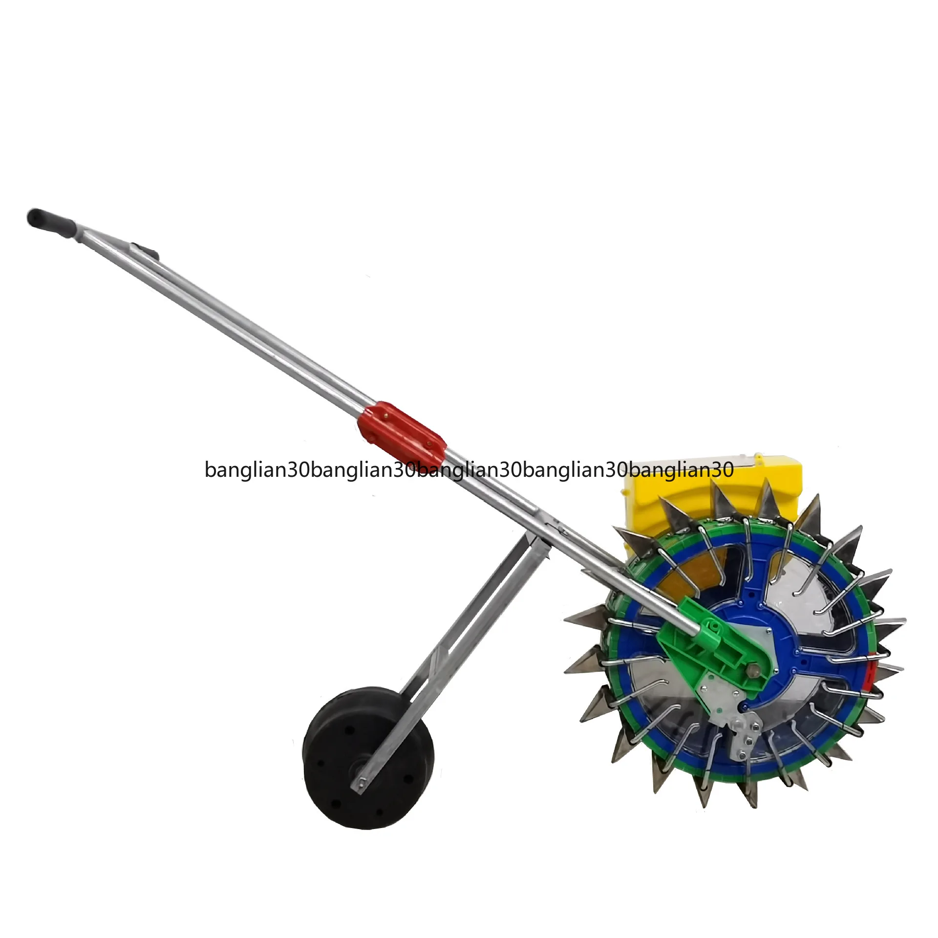 20-Mouth Push Planter Soybean Corn Peanut Sorghum Millet Rapeseed Sesame on Demand Machine Roller Fertilizer