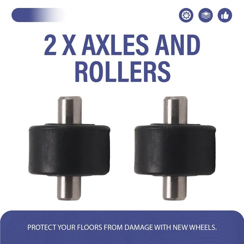 ABKS-2 PCS Axles & Rollers Heads Little Shaft Wheels Replacement For Dyson V6 V7 V8 V10 V11 Vacuum Cleaner Parts