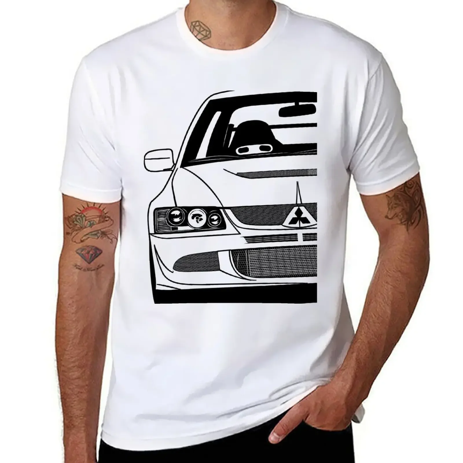 Lancer Evolution EVO 8 Best Shirt Design T-Shirt graphic t shirt vintage anime shirt mens clothes 2025 new model