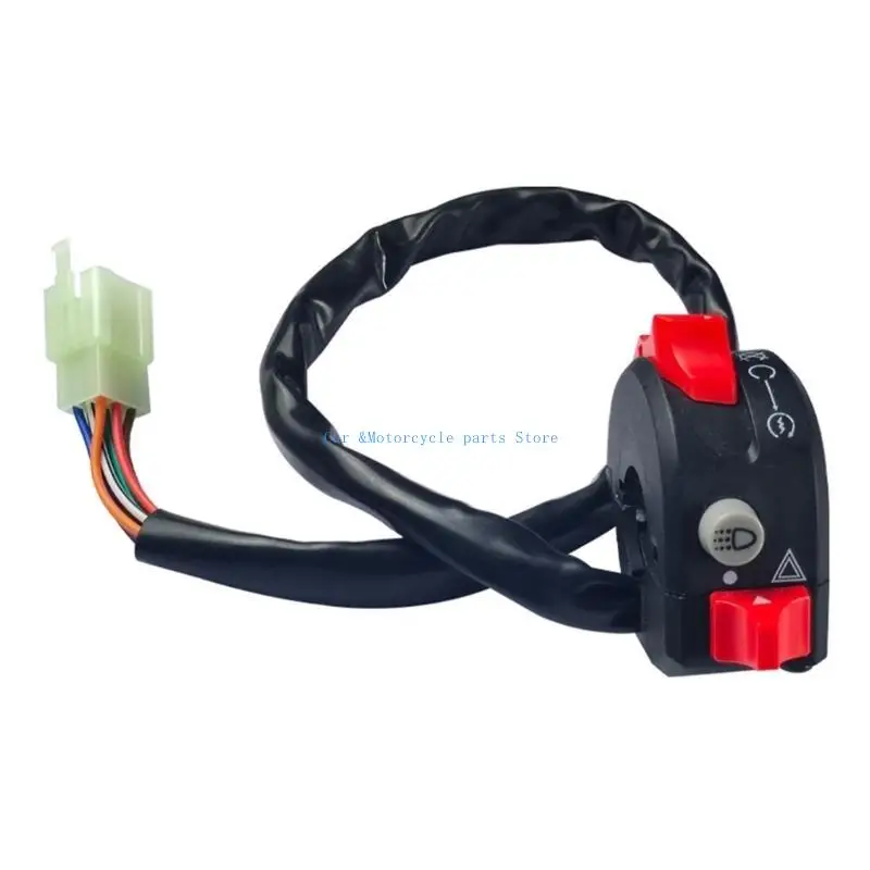 Y9UC 7/8 'Motorbike phare Warning Fight Start Motorcycle Controlt Interrupteur