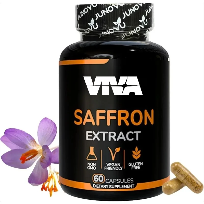 

Высококачественная добавка из шафрана - капсулы с экстрактом чистого шафрана, 88,50 мг, 60 веганских капсул