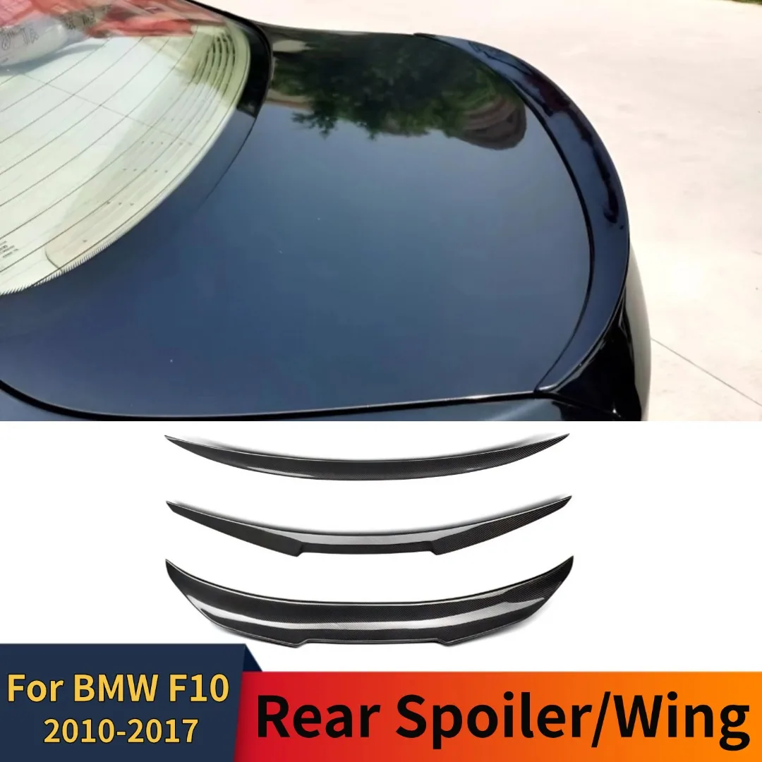 

Air Dam Deflector Tuning Accessories Rear Trunk Spoiler Wing Splitter For BMW 5 Series F10 F18 2010-17 520i 528i 530i 535i 550i