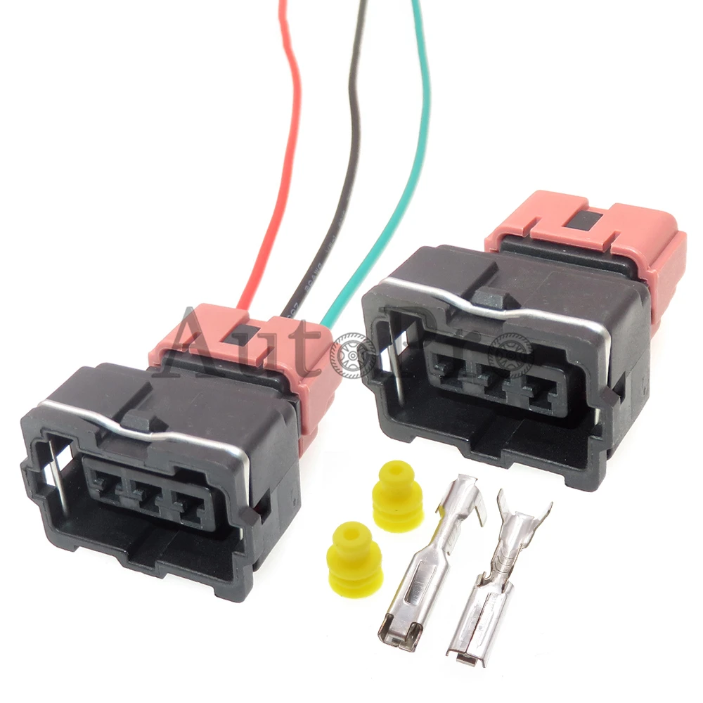 1 Set 3 Hole 15305560 PB185-03326 AC Assembly Car Plastic Housing Waterproof Plug Auto Ignition Coils Electric Cable Connector