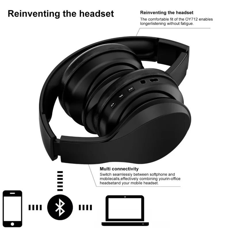 headphones Wireless Active Noise Cancelling headphone bass music wireless music headphone