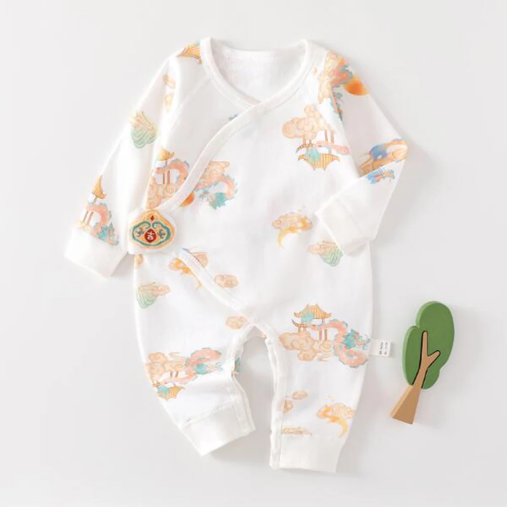 Baby Girl Romper Long Sleeve 100% Cotton Spring Autumn Winter Unisex Newborn Clothes 0-6 Months Baby Boy Jumpsuit