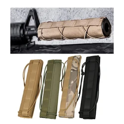 Tactical Hunting Accessory Silencer Protector Shooting Suppressor Combat Sniper Camouflage Cover Air Gun Protective Silencers 