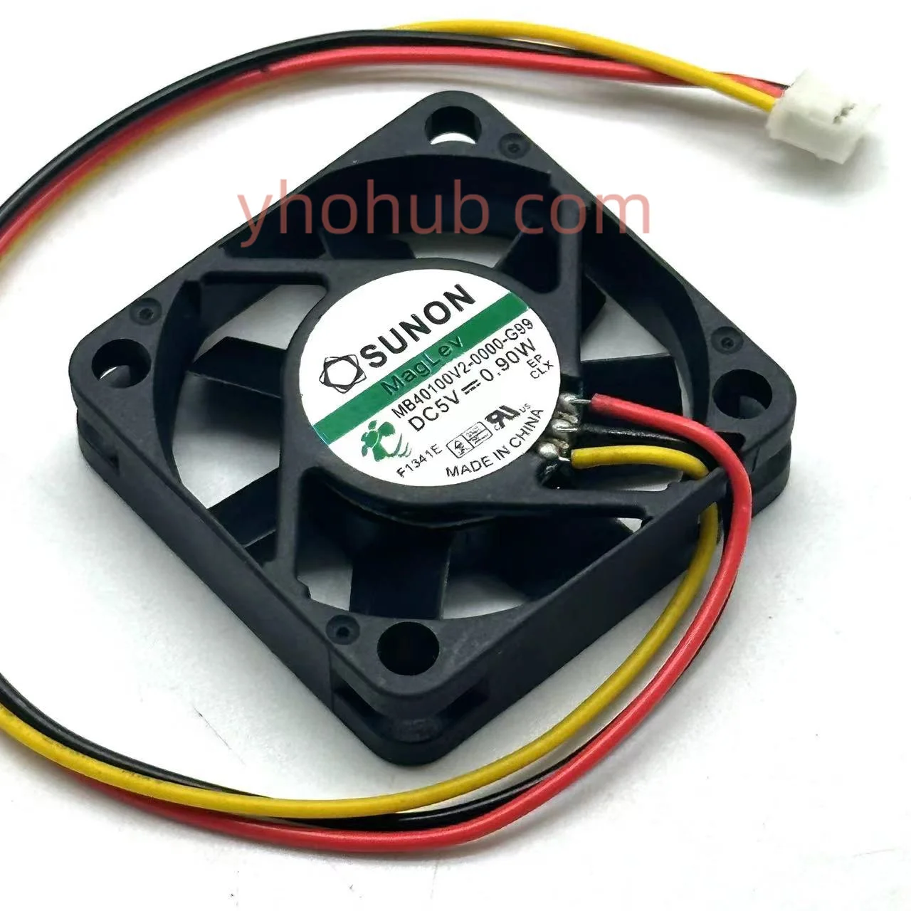 

SUNON MB40100V2-0000-G99 DC 5V 0.90W 40x40x10mm 3-Wire Server Cooling Fan