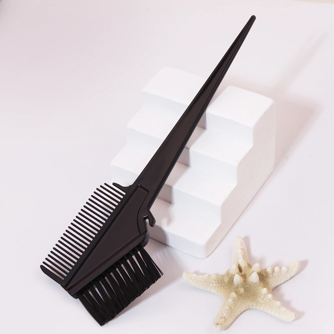 Solid color double-sided hair dye brush 1/3pcs, used for dyeing hair combs, household tools DIY，Special for real hair wigs