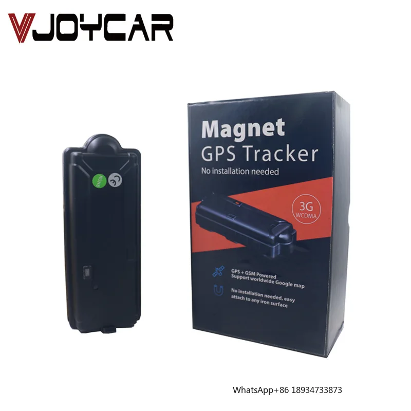 جهاز تتبع Vjoy Magnet المقاوم للماء لبطاقة SIM GPS 10000mah 3G WCDMA GPS للجرار مع تطبيق IOS وAndroid #1