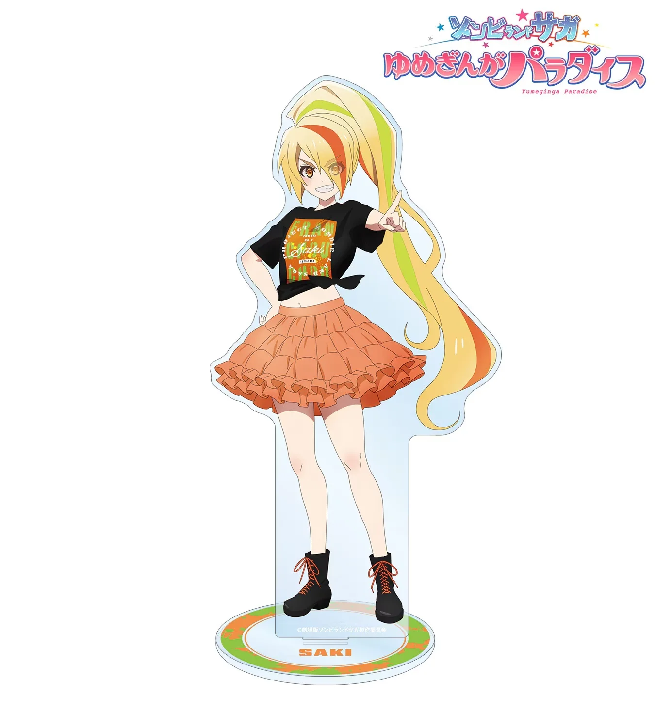 Zombie Land Saga Acrylic Stand Lily Hoshikawa Idol Anime Figure