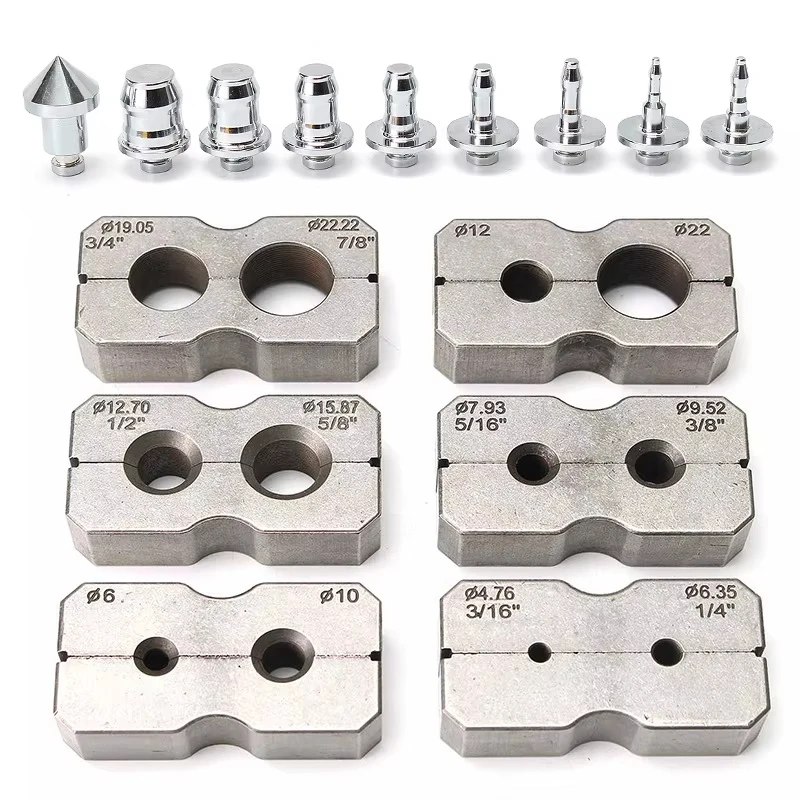 Outil d'extension de tuyaux hydrauliques, outil d'extension de tuyaux en cuivre WK-400     pour 7/8, 1/2, 5/8, 3/4, 3/8, 5/16, 1/4, 3/16