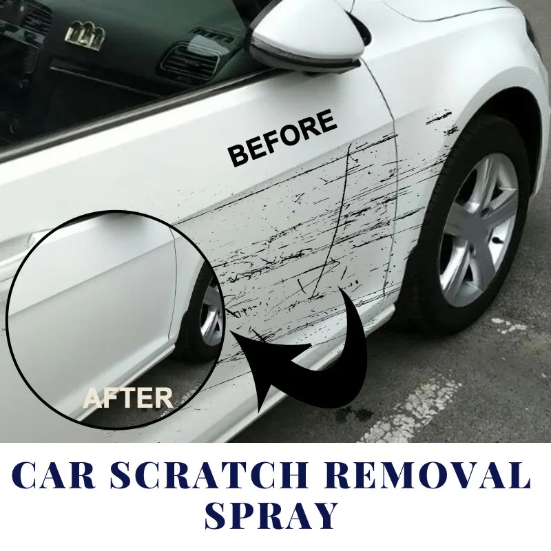 Car Scratch Remover Spray Auto Paint Polish Cleaner For Surface Scratches Car Care Kit Daily Driving Maintenance & Auto