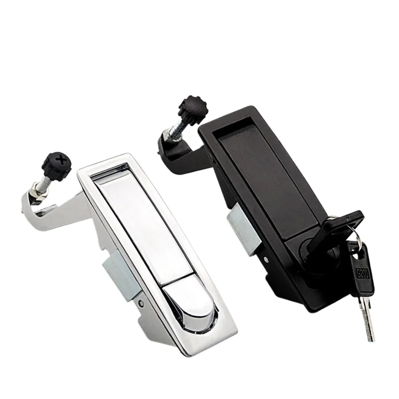 MS606 flat bounce lock, electric cabinet box industrial equipment cabinet lock compression lever door lock