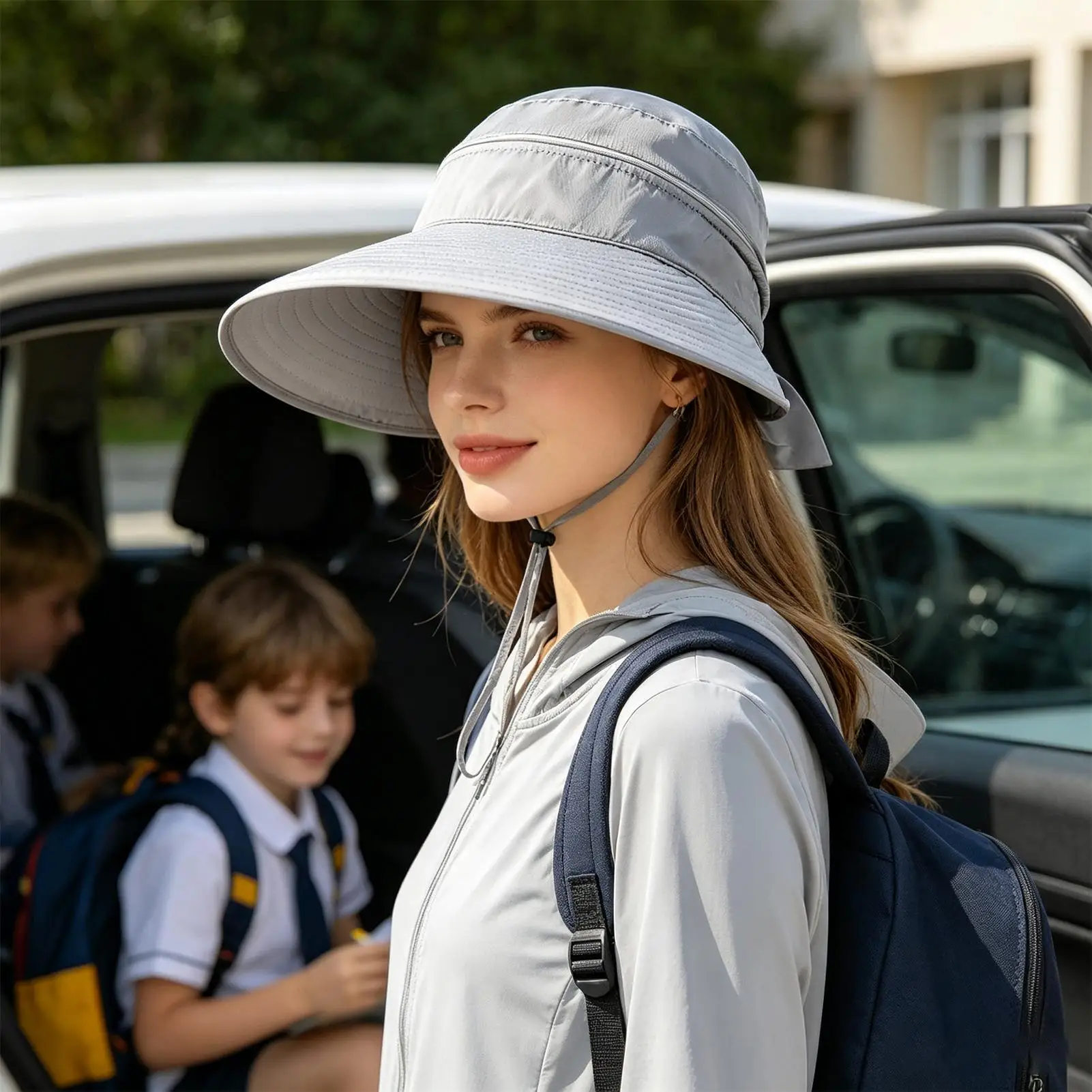 

Sun Hats For Women Breathable Wide Brim UV Protection Outdoor Sun Protection Hat For Beach Outdoor Pool Sports Walking Travel