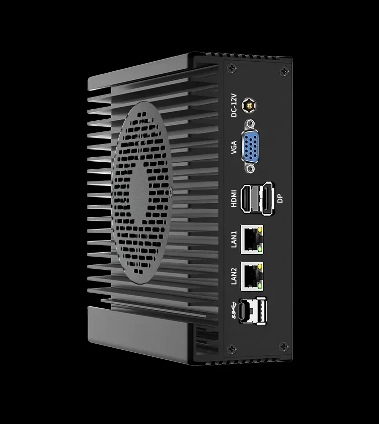 كمبيوتر صغير بدون مروحة i3-N305 مع 2 * I226 2 * LAN / 4 * LAN PFsense Firewall Soft Router Win11 DDR5 NVME SSD OPNsense Firewall Service