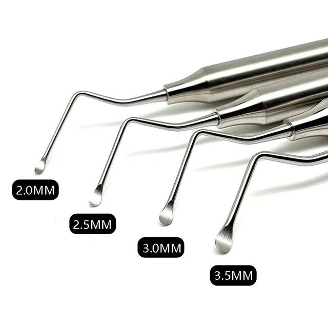 1 szt. Dental Gracey Curette Parodontalne kostki Curette Perio Dental czyszczenie zębów skaler narzędzie stomatologiczne