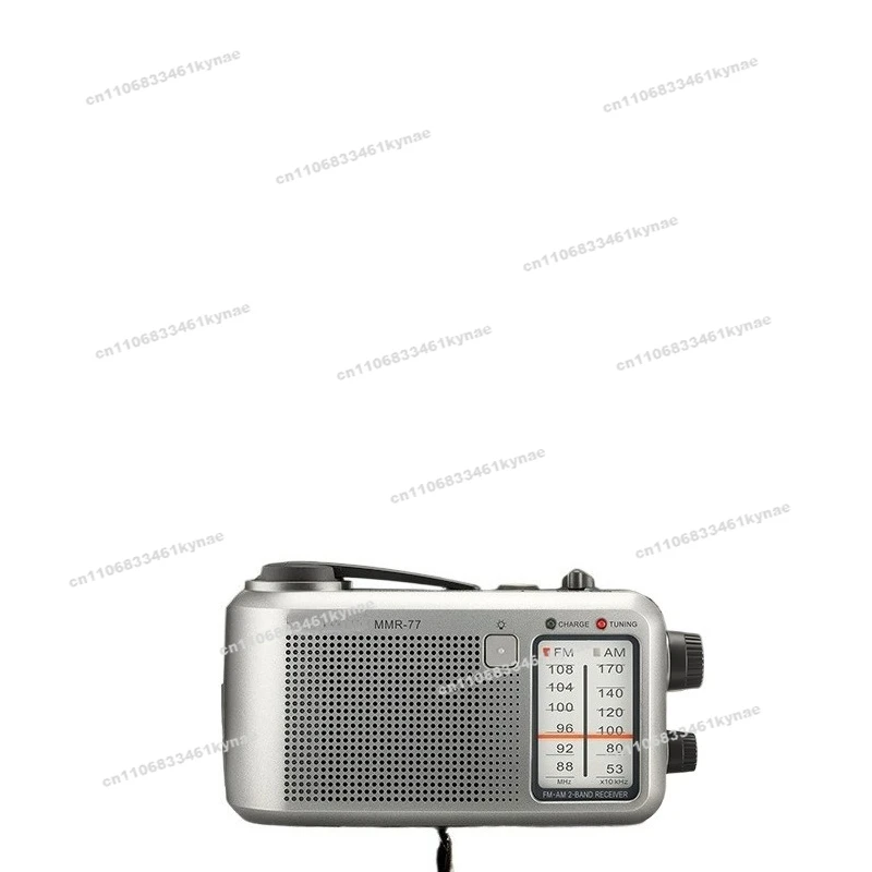 Hand-cranked Power Generation Radio for Combat Readiness, Ore, Military Industry, Special for The Elderly