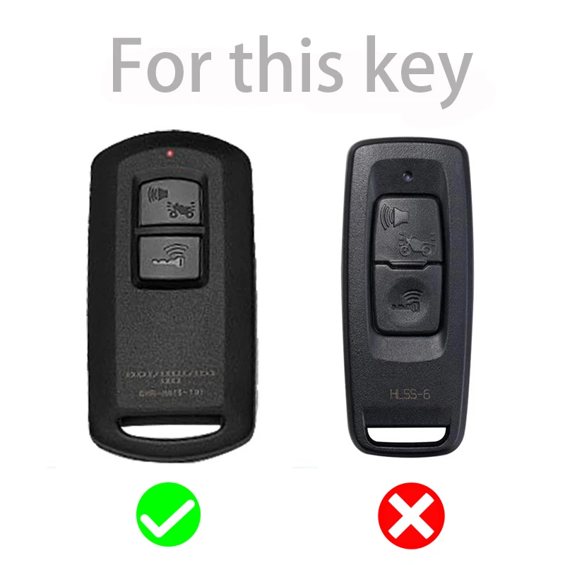 Funda de TPU con 2 botones para mando a distancia de coche, Protector de llave para Honda PCX 150 VARIO SH125 Super Cub C125, Scooter