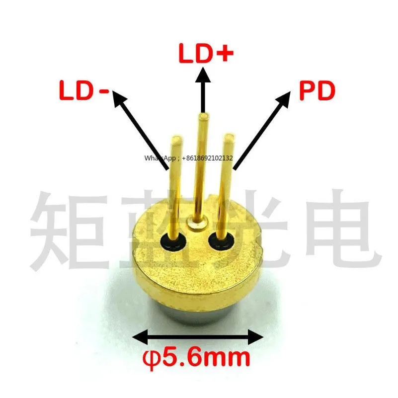 New 5.6mm RLD85NZJ4 850nm 200mW Infrared Single Mode, Diode, with PD