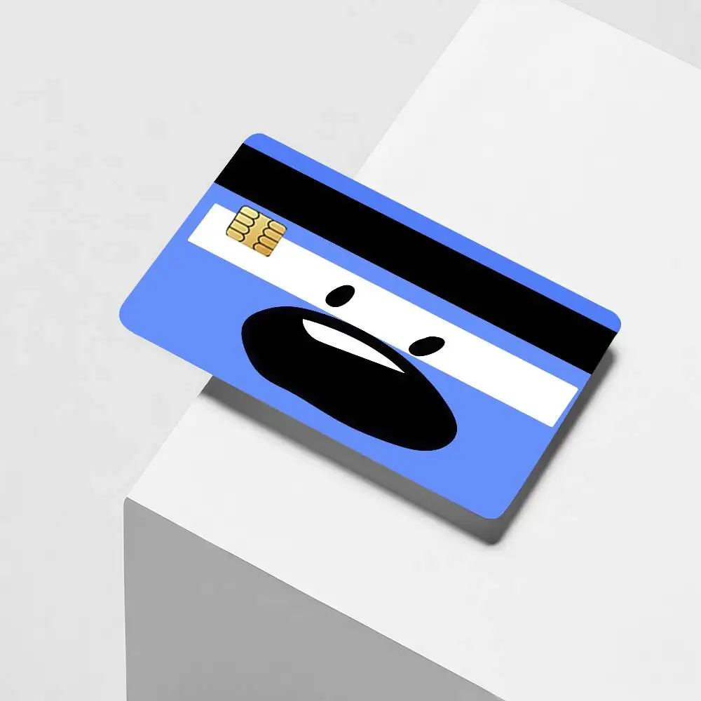 Battle for D-Dream Island Credit Card Decorative Card Stickers Suitable For Bank Cards Metro Transit Anti-scratch Gift 4PCS