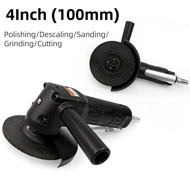 

Высокая скорость ​ ​ Пневматическая угловая шлифовальная машина 4 дюйма для резки и полировки металла и дерева, многофункциональный пневматический инструмент