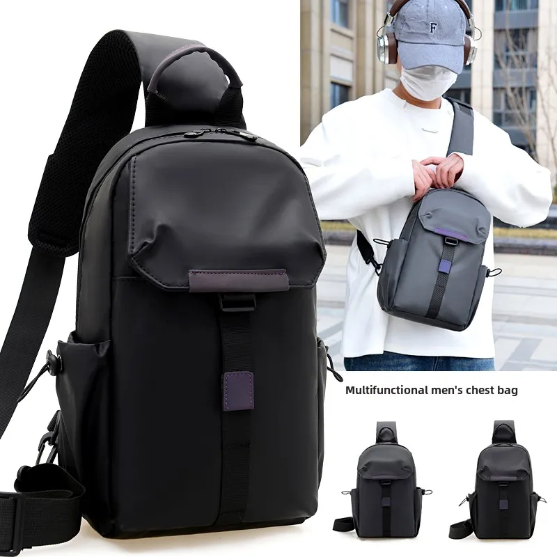 

2025 Stylish Men Backpack Waterproof Lightweight Hiking Backpack Large Capacity Shoulder Bag for Travel Gym Work Daily Use