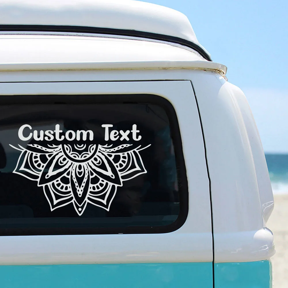 1pc Newest Beautiful pattern Custom Text Car Decal Stickers Ussr Funny Colorful Car Stickers Auto Automobile Decals