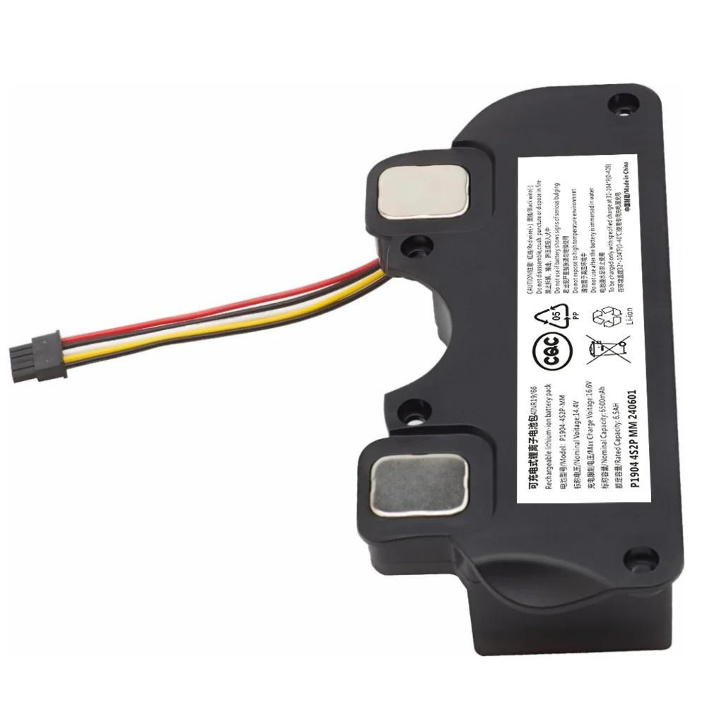NEW Replacement Battery For CECOTEC CONGA 4090 4490 4590 4690 Robot Vacuum Cleaner Accessories Spare Parts Tool 14.8V 6500mAh.