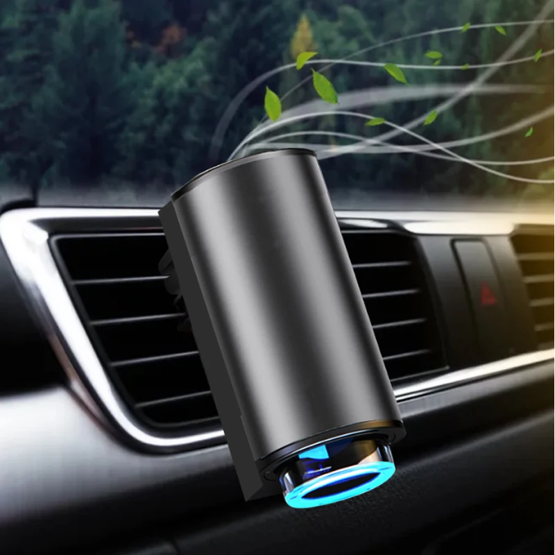 Elektrische Auto Luchtverfrisser Auto Air Diffuser Aroma Essentiële Olie Geur Outlet Air Vent Parfum Luchtbevochtiger Mist Graan Olie