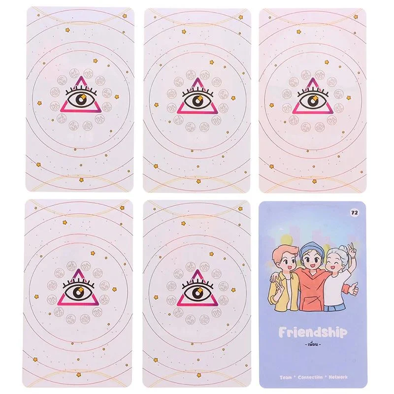 Pantha Oracle Card Tarot Prophecy Divination Deck  Beginners Card Fortune Telling Game