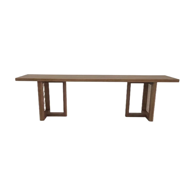 

Long table Reading room Tea reception Wooden long table Library club Rest