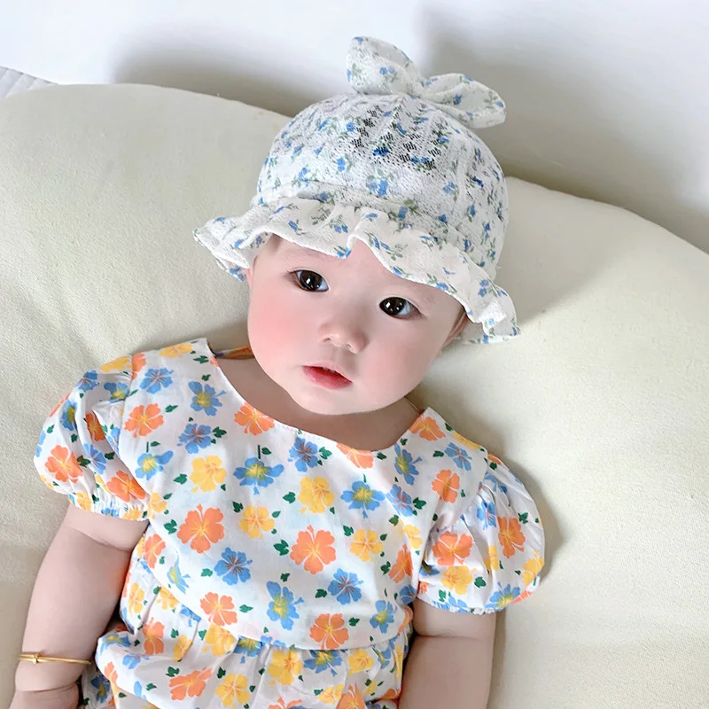 

Soft Infant Beanies Caps Baby Hat Cartoon Boneless Muslin Hat Newborn Headwear Windproof Spring Hat Baby Hats