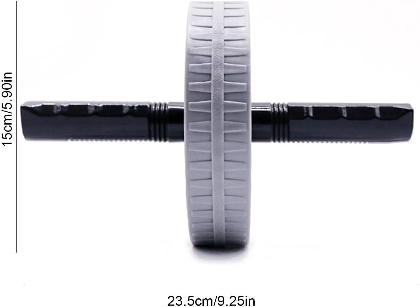 عجلة البطن |   عجلة دوارة لتمارين البطن المحمولة مع مقبض، أسطوانة تمرين البطن للتدريب الأساسي الفعال والمنزل ب
