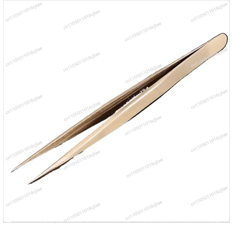 For Special Tools for Watch Repair, Brass Tweezers, Precision Anti-magnetic Tweezers, Hand-polished, Pointed Tweezers Are