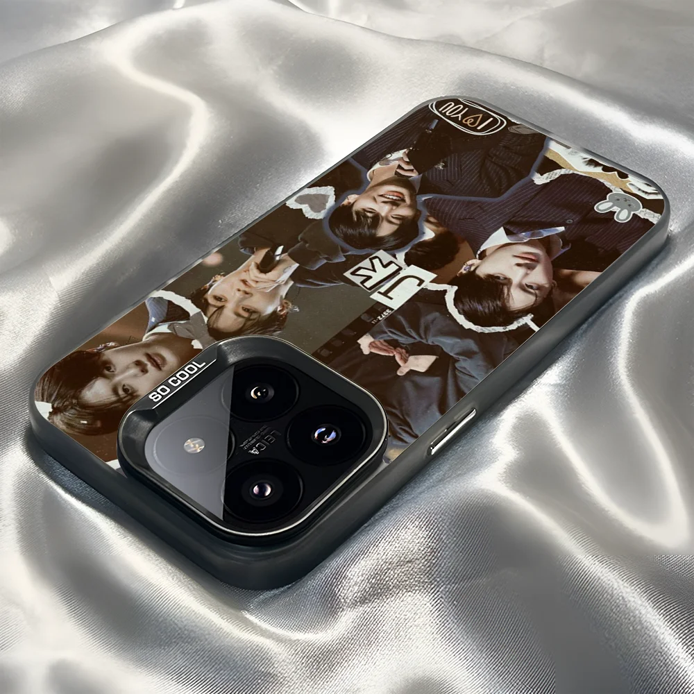 Custodia per telefono Epc Kpop J-JungKookS-S Custodia per telefono IMD per IPhone 16 15 14 13 12 11 Pro Max Plus Colore argento Cover