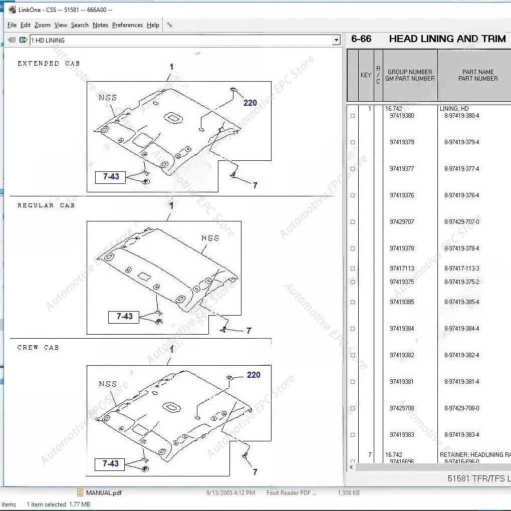 

2019 для ISUZU CSS-NET EPC ЧАСТИ КАТАЛОГ (функция ВИН не работает) Инструмент для ремонта автомобилей Диагностические инструменты