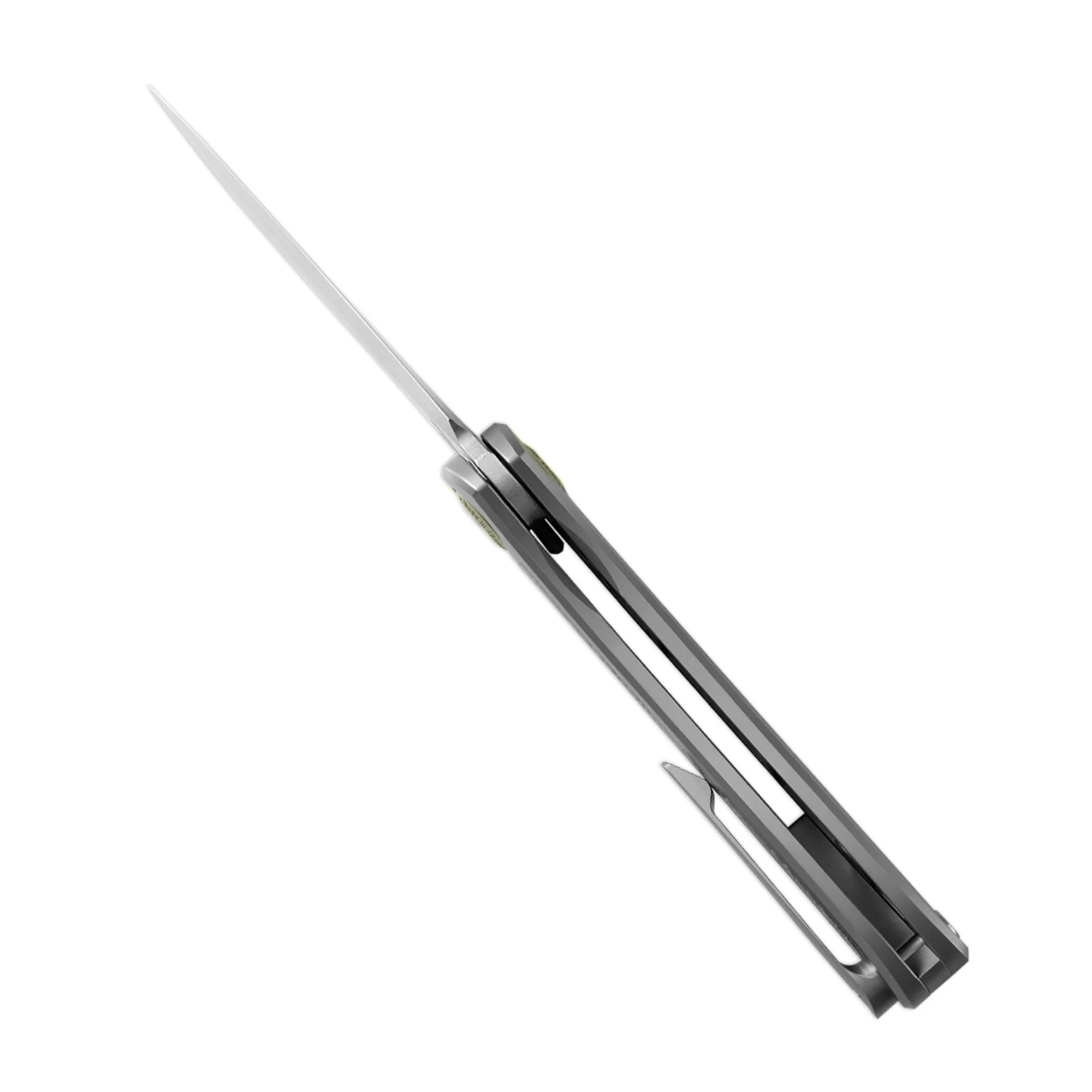 Twosun ts481 faca dobrável tática 14c28n lâmina de faca titânio fibra carbono lidar com acampamento ao ar livre caça corte ferramenta edc