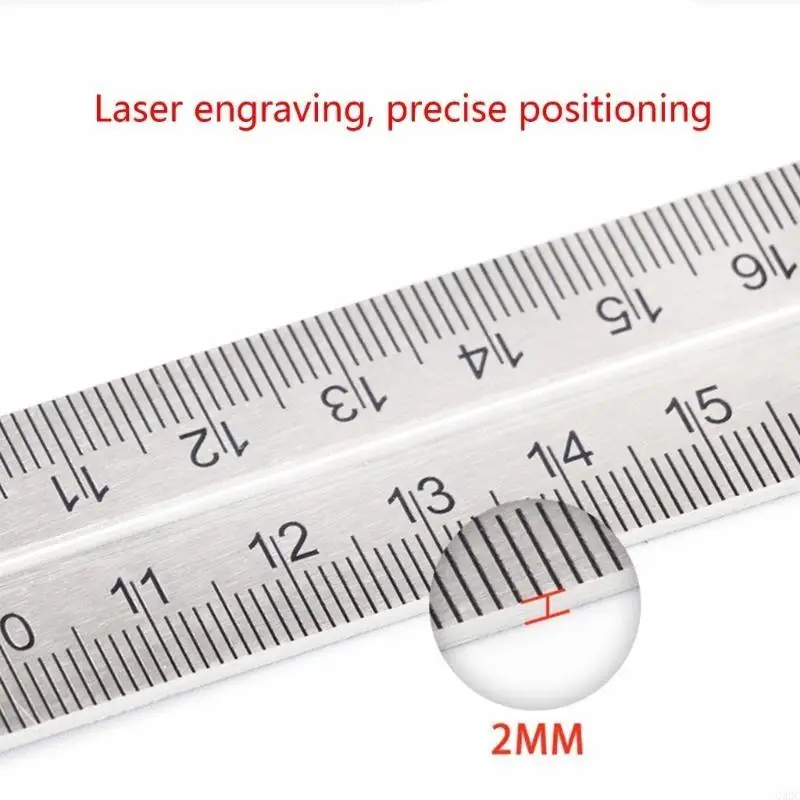 G92C Woodworking Combination Ruler Multifunctional Square Protractor Sliding Square Ruler Ruler Measure Tool