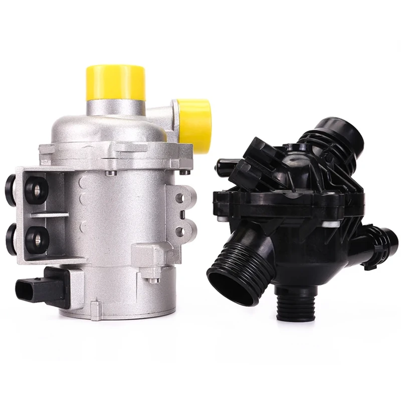 

Termostato de bomba de agua refrigerante para BMW E60 E61 E81 E87 E90 E91 X1 X3 X5 Z4 325i 330i 525i 530i 630i 730i 11517586925