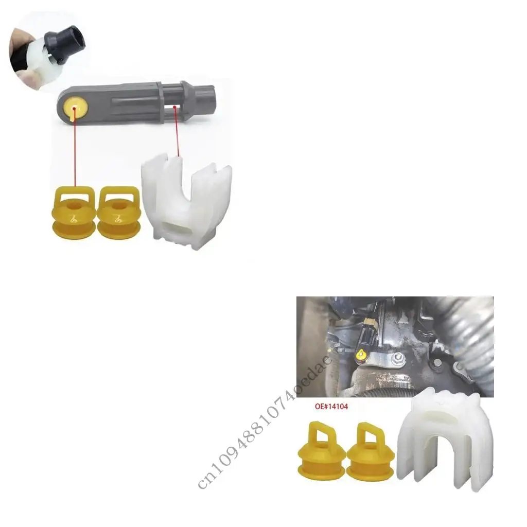 

6pcs Gear Shifts Cable Bushing Set 15276979 Replacement Adjuster Selector Lever Cable Shifts Bushing