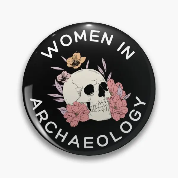 Women In Archaeology V2  Soft Button Pin Cute Funny Creative Lover Jewelry Lapel Pin Fashion Women Gift Decor Cartoon Badge Hat