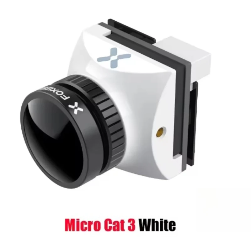 FOXEER CAT3 Telecamera 1200TVL Visione notturna 4:3/16:9 PAL/NTSC 0.00001LuX DC4.6-20V Telecamera FPV a bassa latenza per RC FPV Racing Drone
