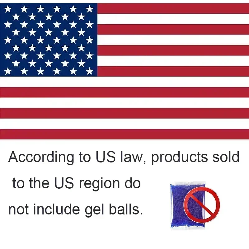 Pistolet électrique Splash Ball pour enfants et adultes, tir automatique, odorjouet Airsoft, boule d'eau, gel de sport de plein air, 2 en 1, Noël