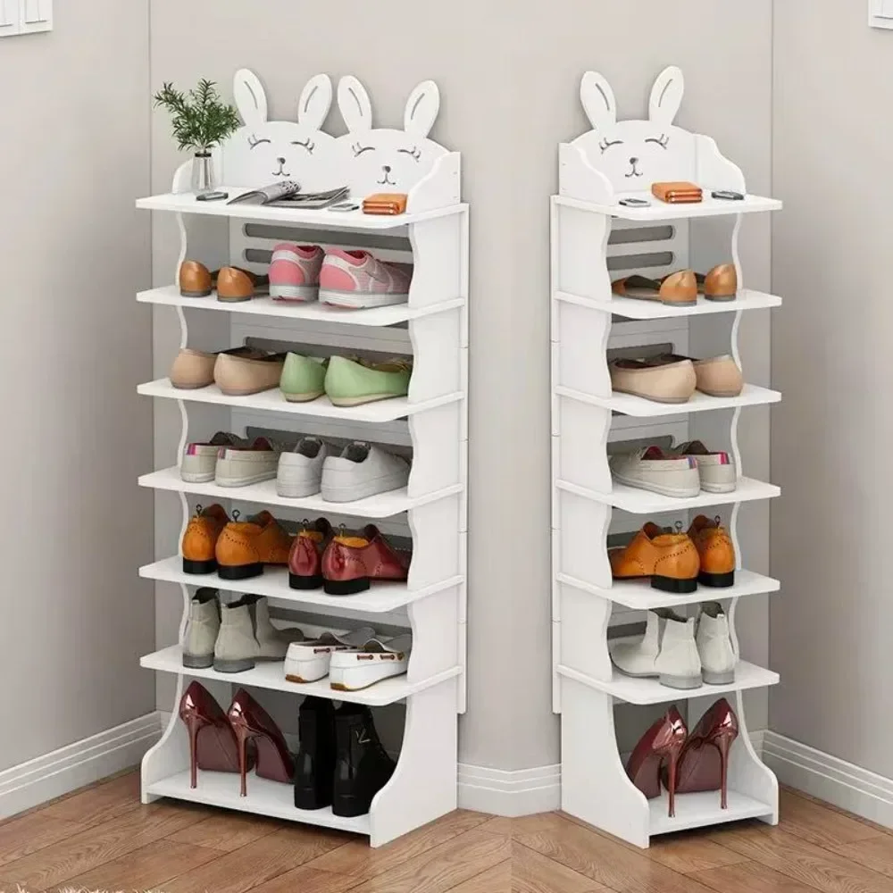

Standing Shoe Rack Cartoon Multi Functional Space Saving Shoe Cabinets Stackable HighCapacity Multi Functional Home Shoe Cabinet