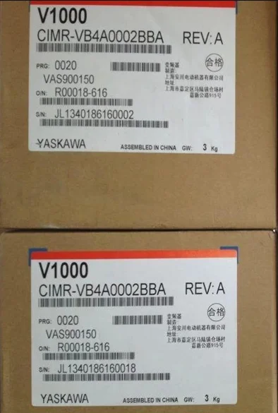 

Yaskawa frequency converter CIMR-VB4A0011BBA CIMR-VB4A0018FBA 3.7/5.5KW